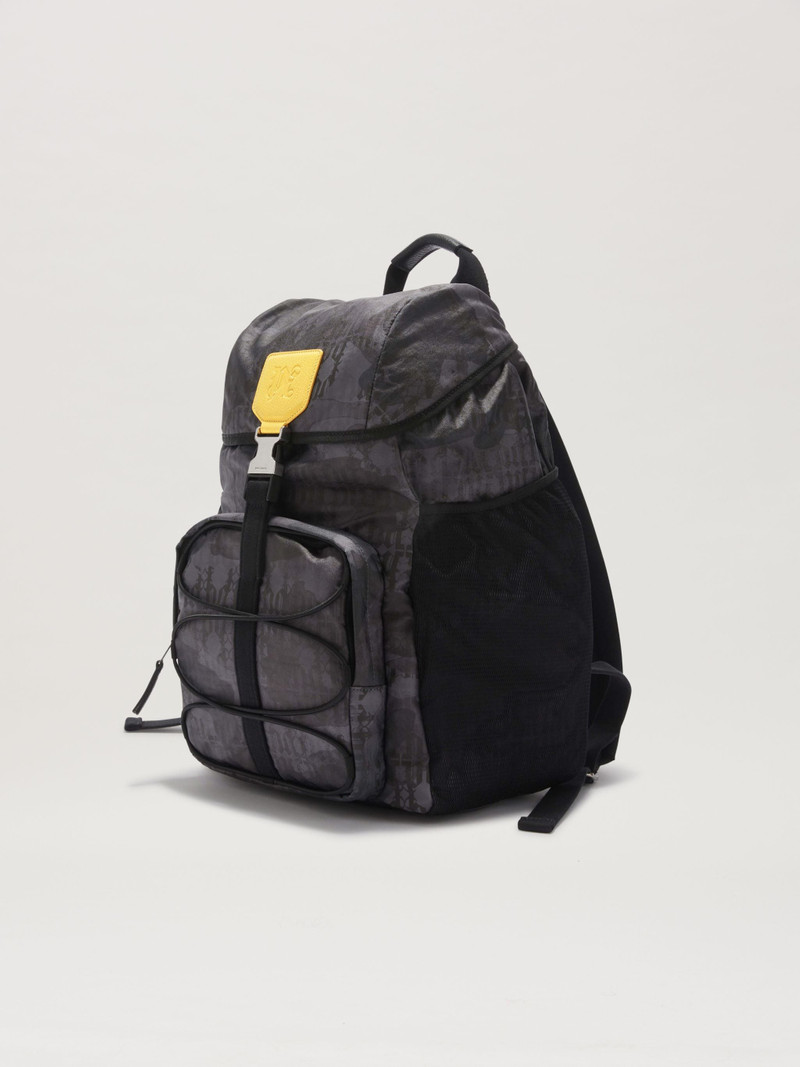 Camouflage Buckle Monogram Backpack 3