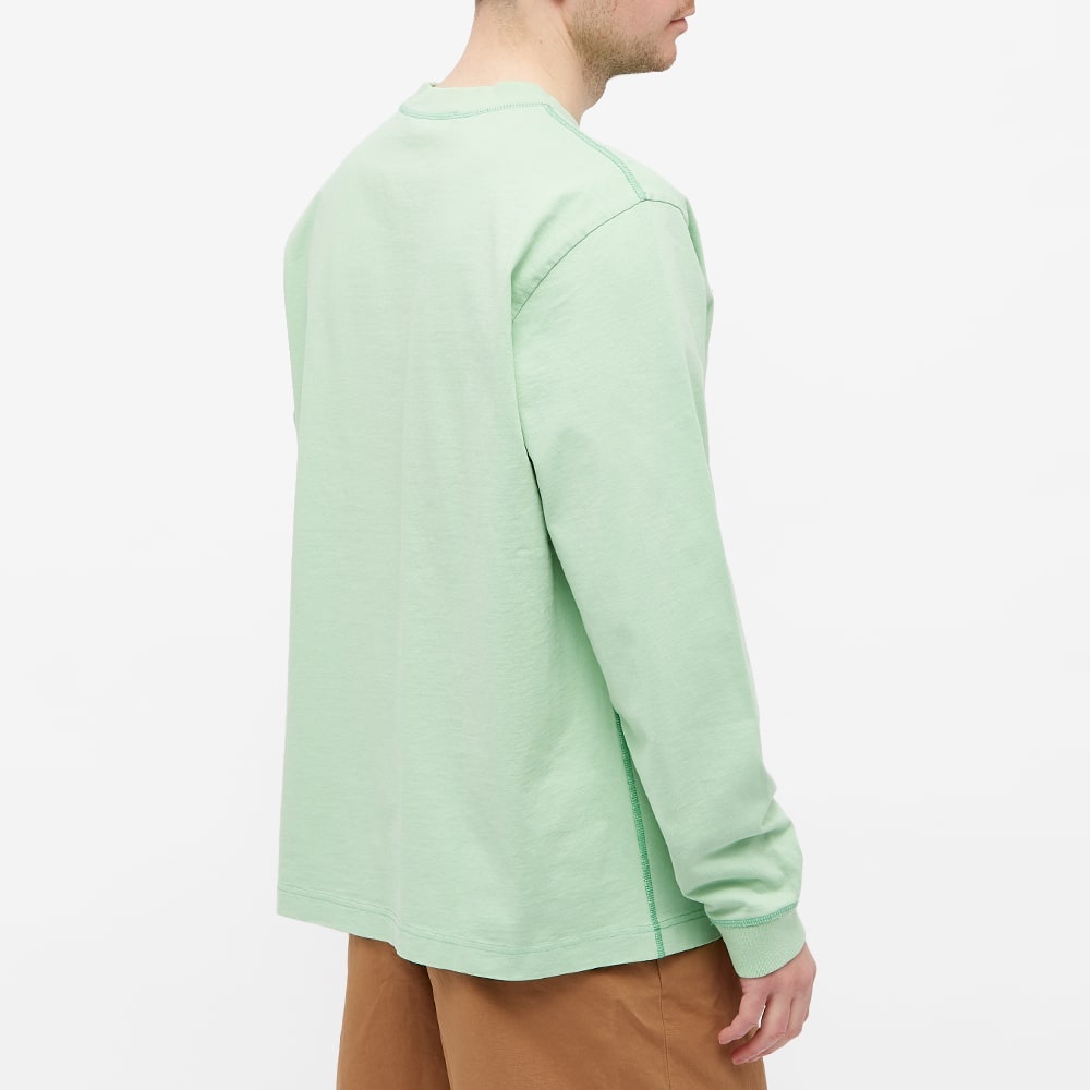 Acne Studios Erwin Long Sleeve Stamp Logo Tee - 5