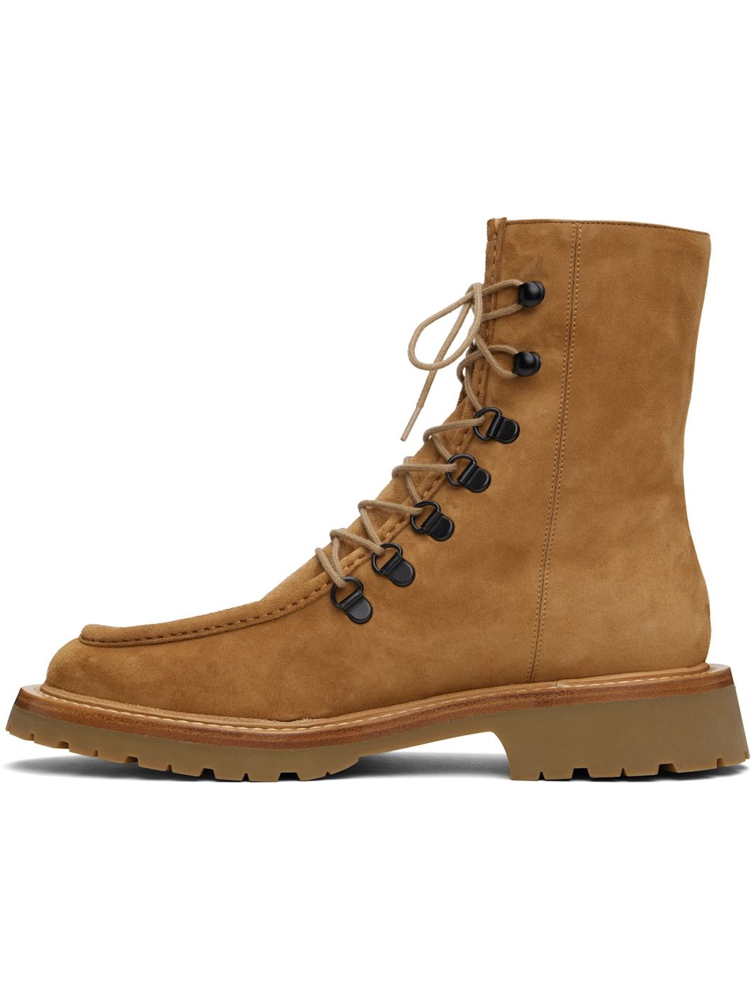 Tan College Boots - 3