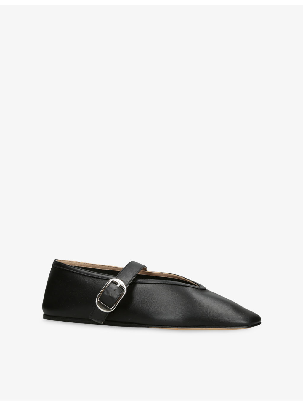 Stella Single-Strap Leather Pumps - 3