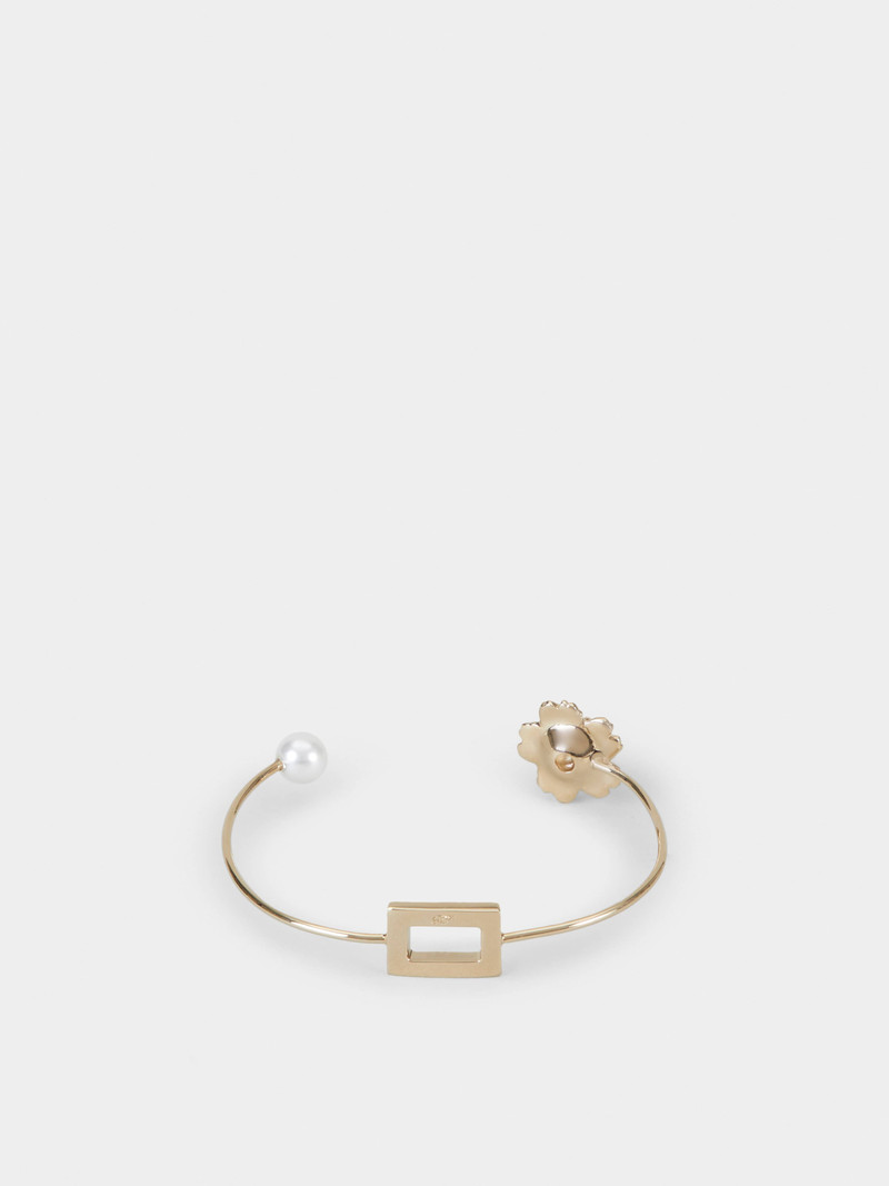 Roger Vivier RV Bouquet Strass Buckle Bracelet outlook