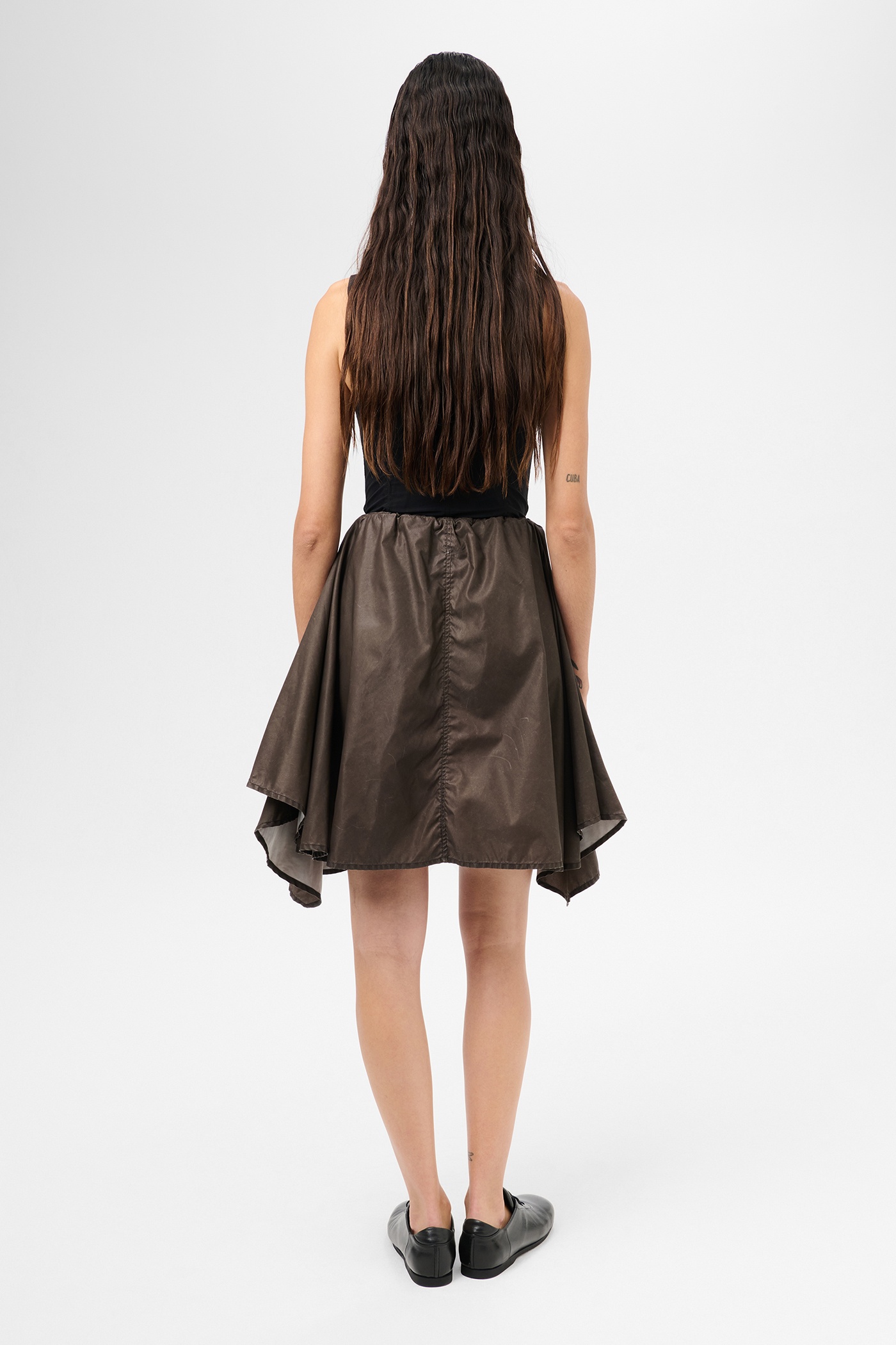 Mainsail Skirt Brown Wash Out Nylon - 6