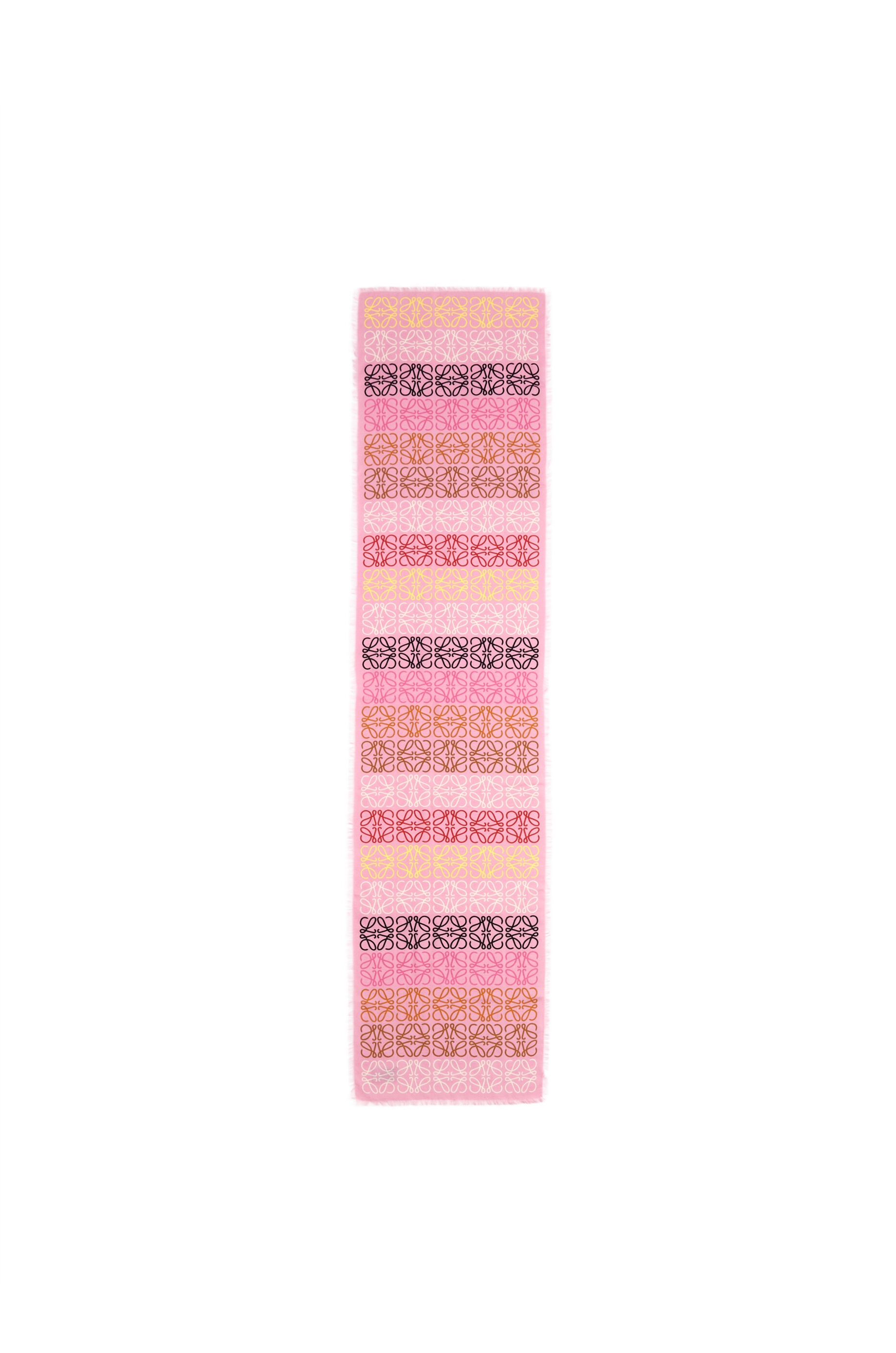 Anagram lines scarf in wool and cashmere - 2