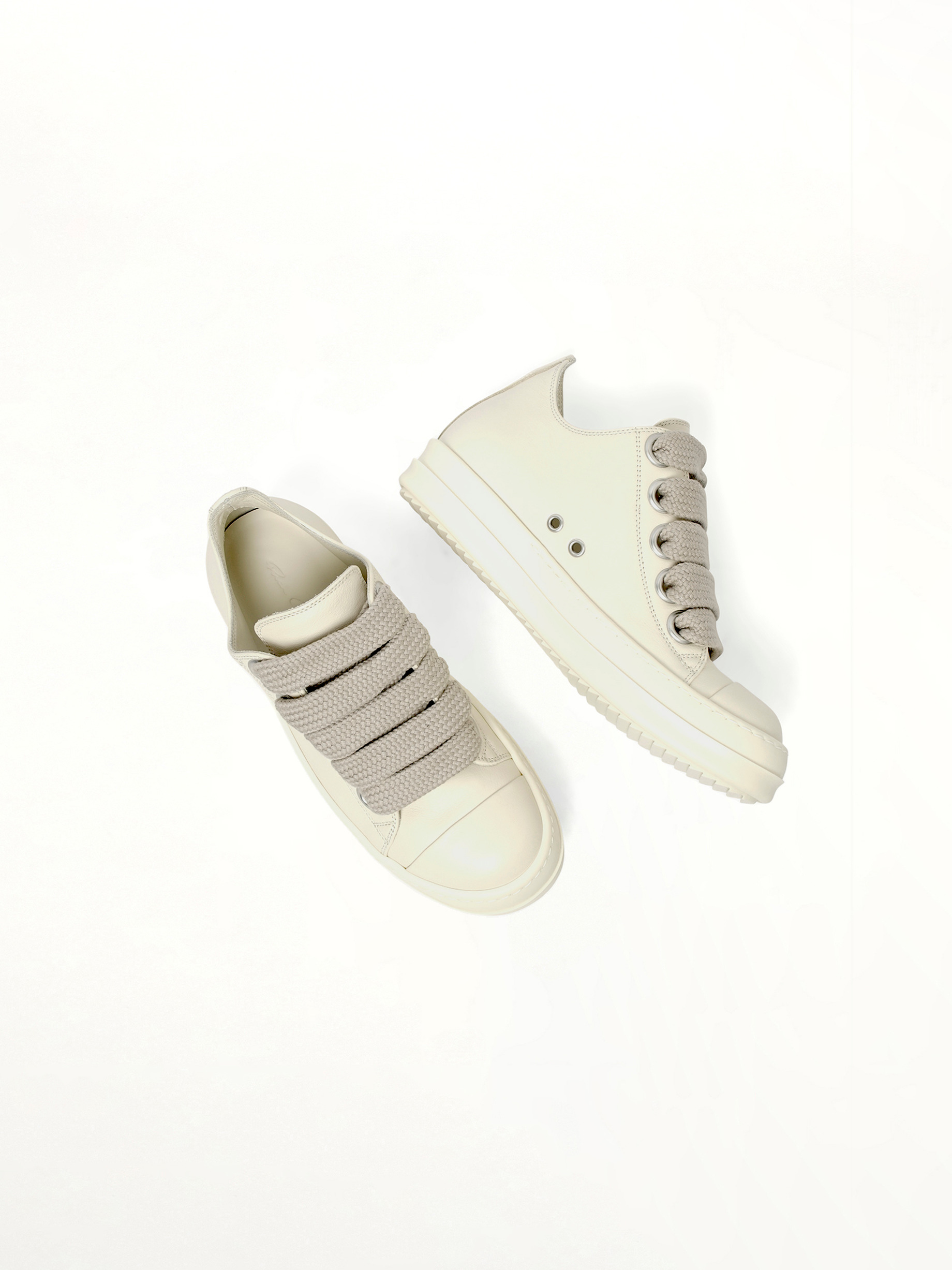 Jumbolace Low Sneaks in Milk/Milk/Milk - 4