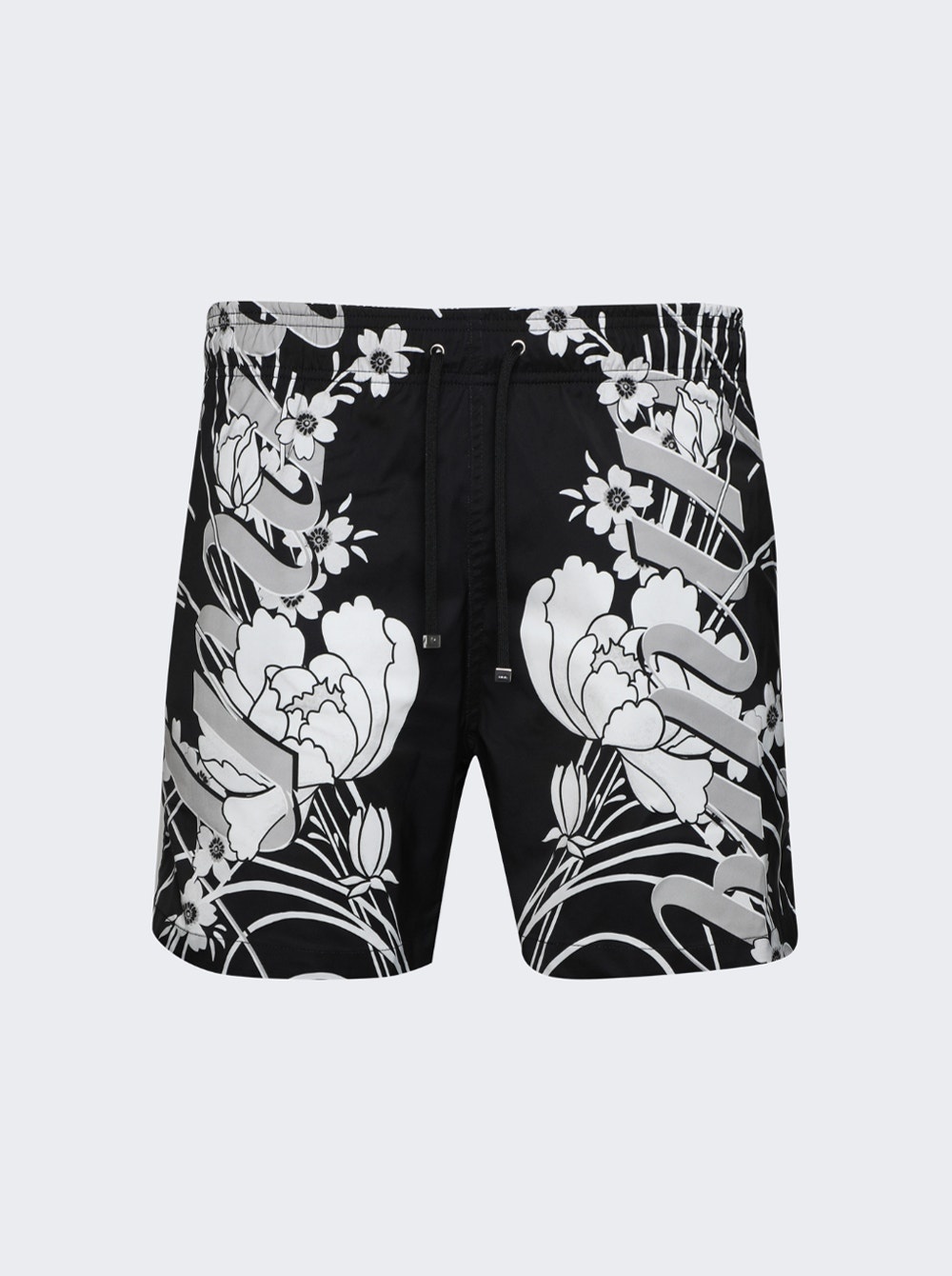 Floral Swim Shorts Black - 1