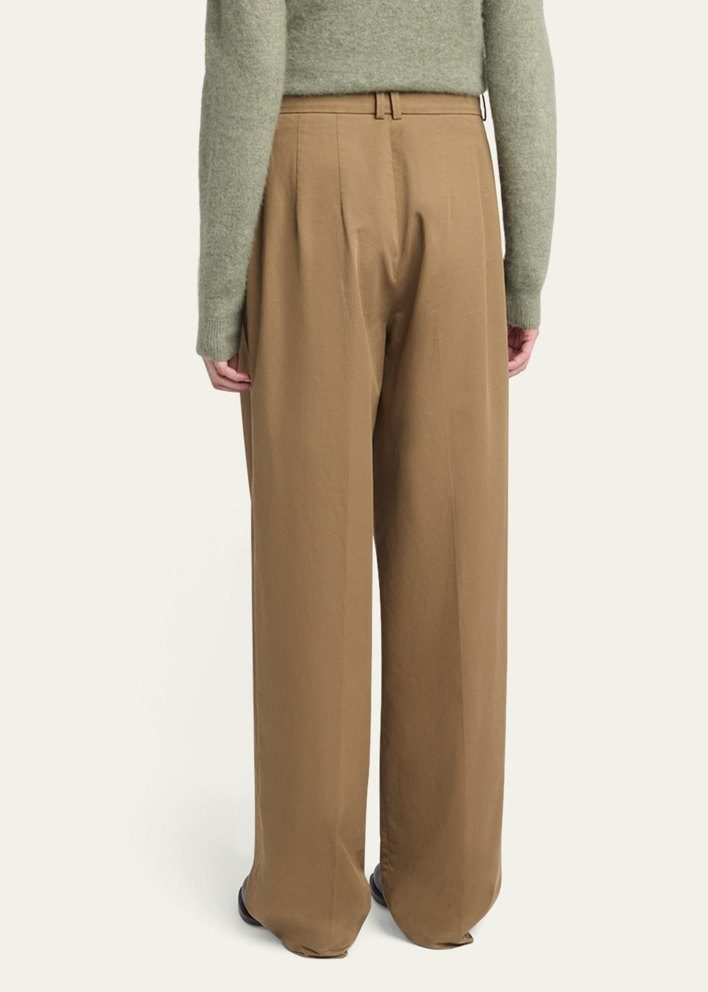 Igor Double-Pleated Wide-Leg Pants - 3