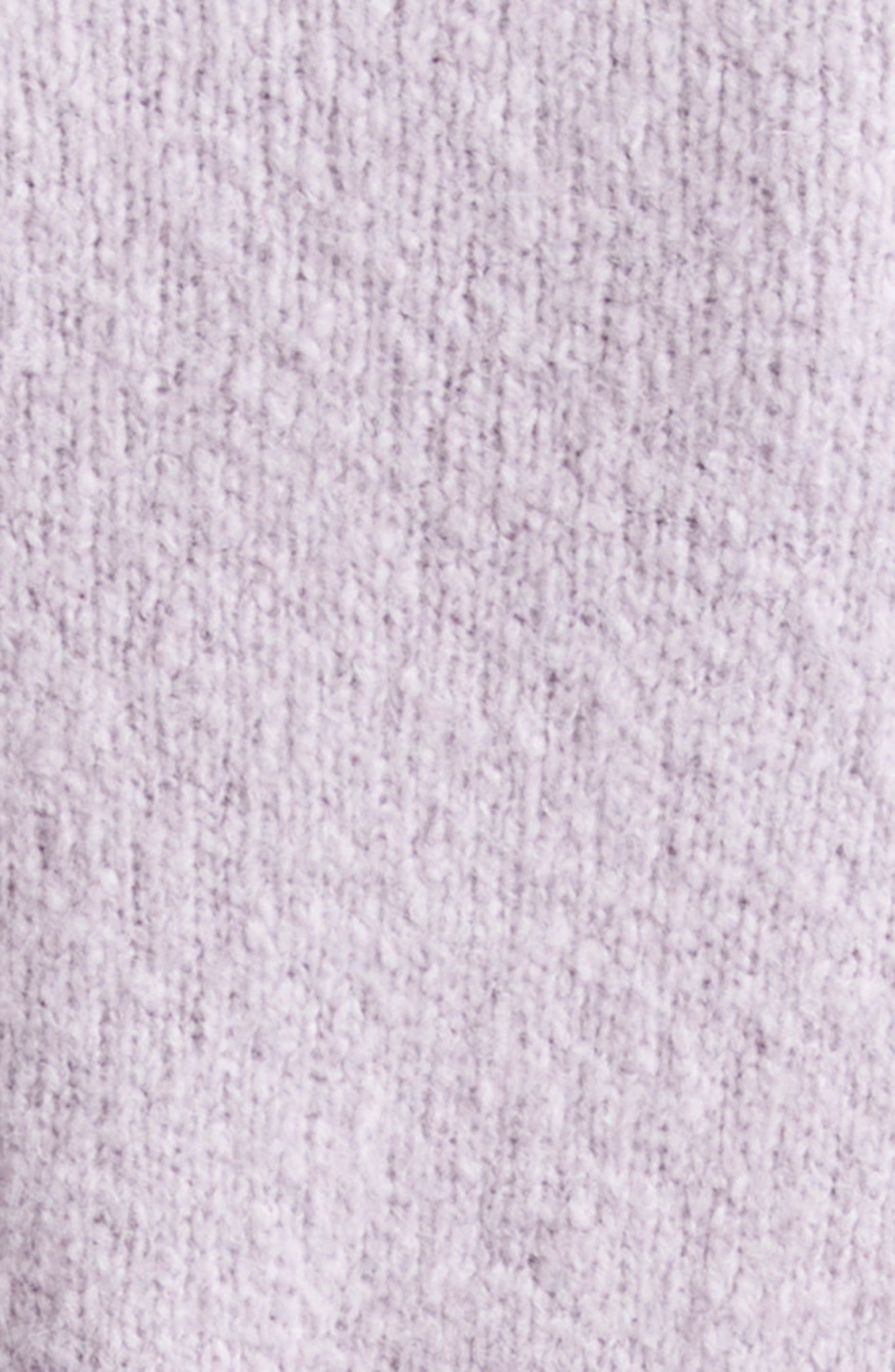 Dries Van Noten Texas Alpaca Blend Crewneck Sweater in Lilac at Nordstrom - 7