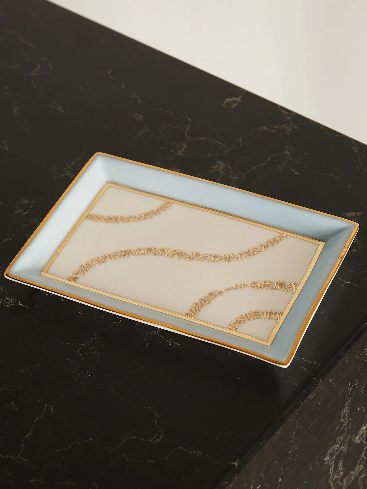+ Jonathan Adler Porcelain Jewelry Tray - 1
