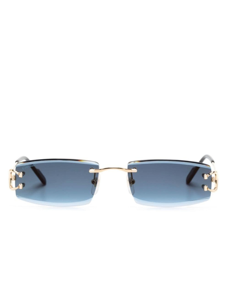 rectangle-frame sunglasses 1