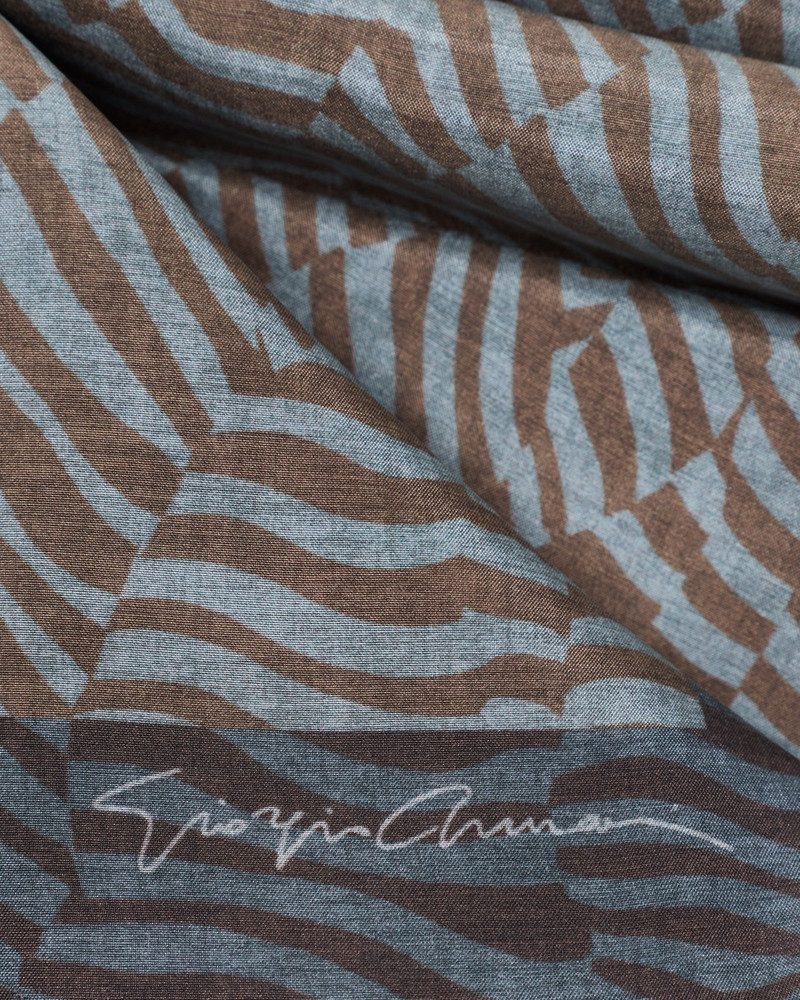 GIORGIO ARMANI PRINTED SILK STOLE outlook