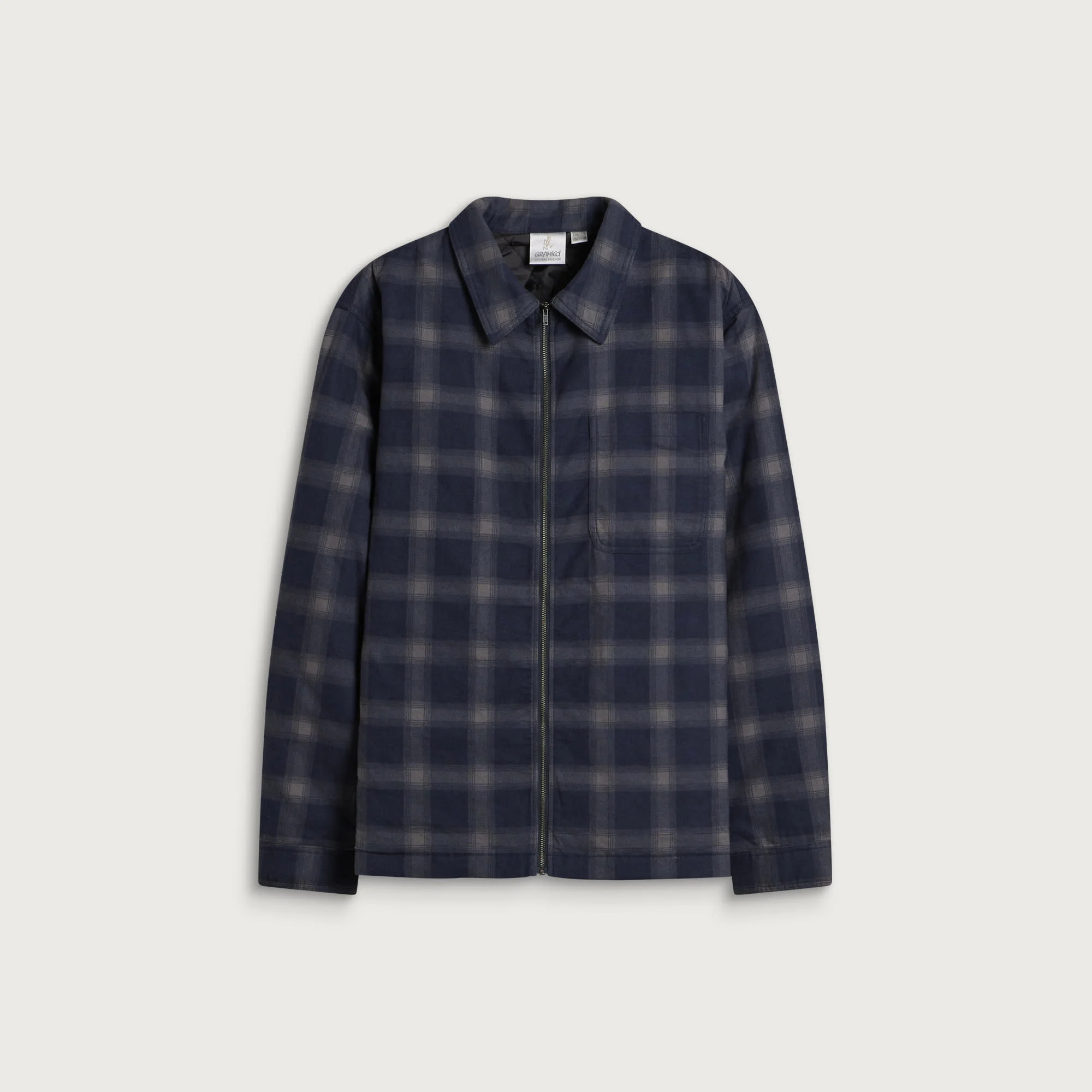 Gramicci Zip-Up Insulated Flannel Shirt - 1