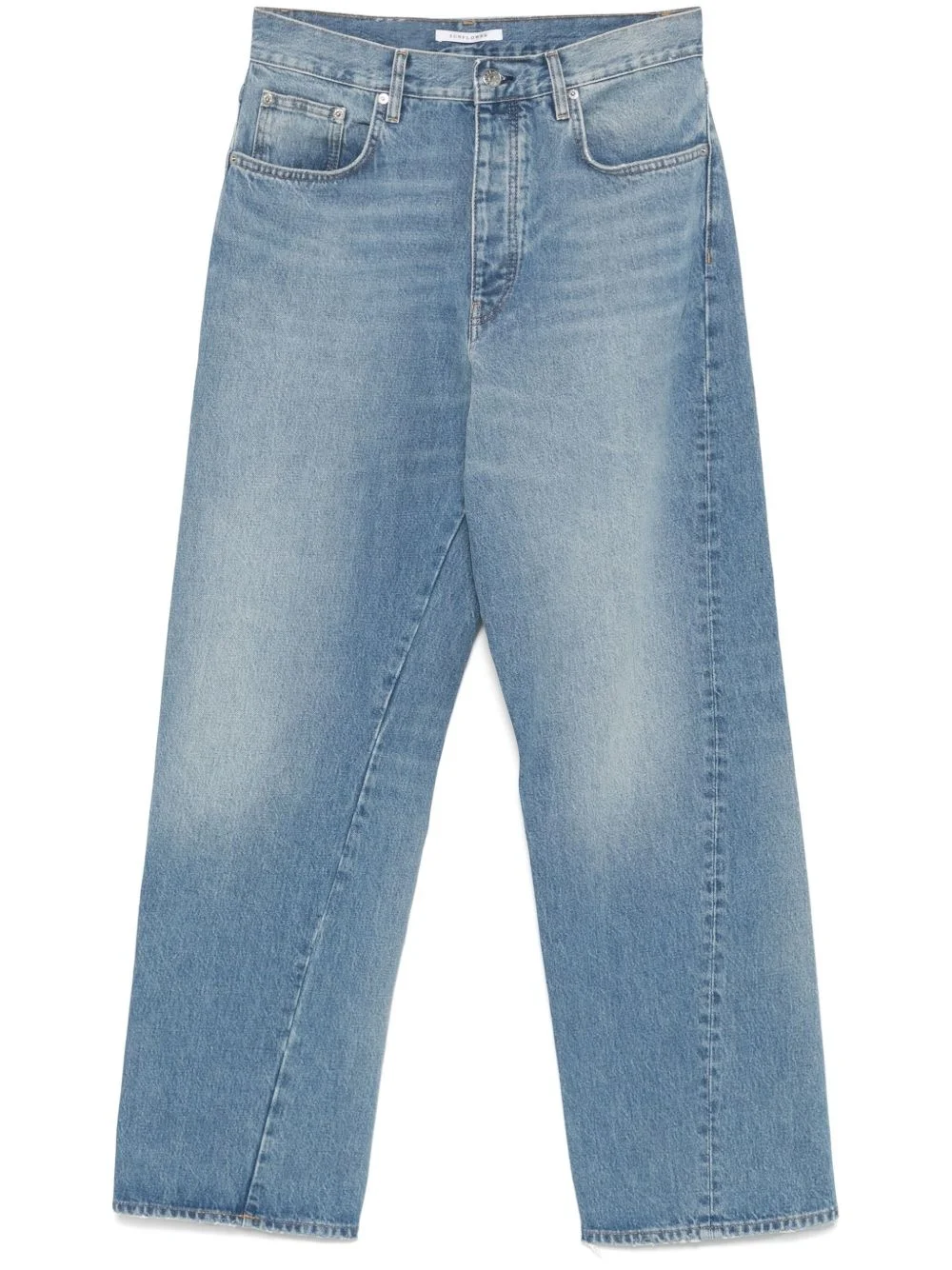 wide twist jeans - 1