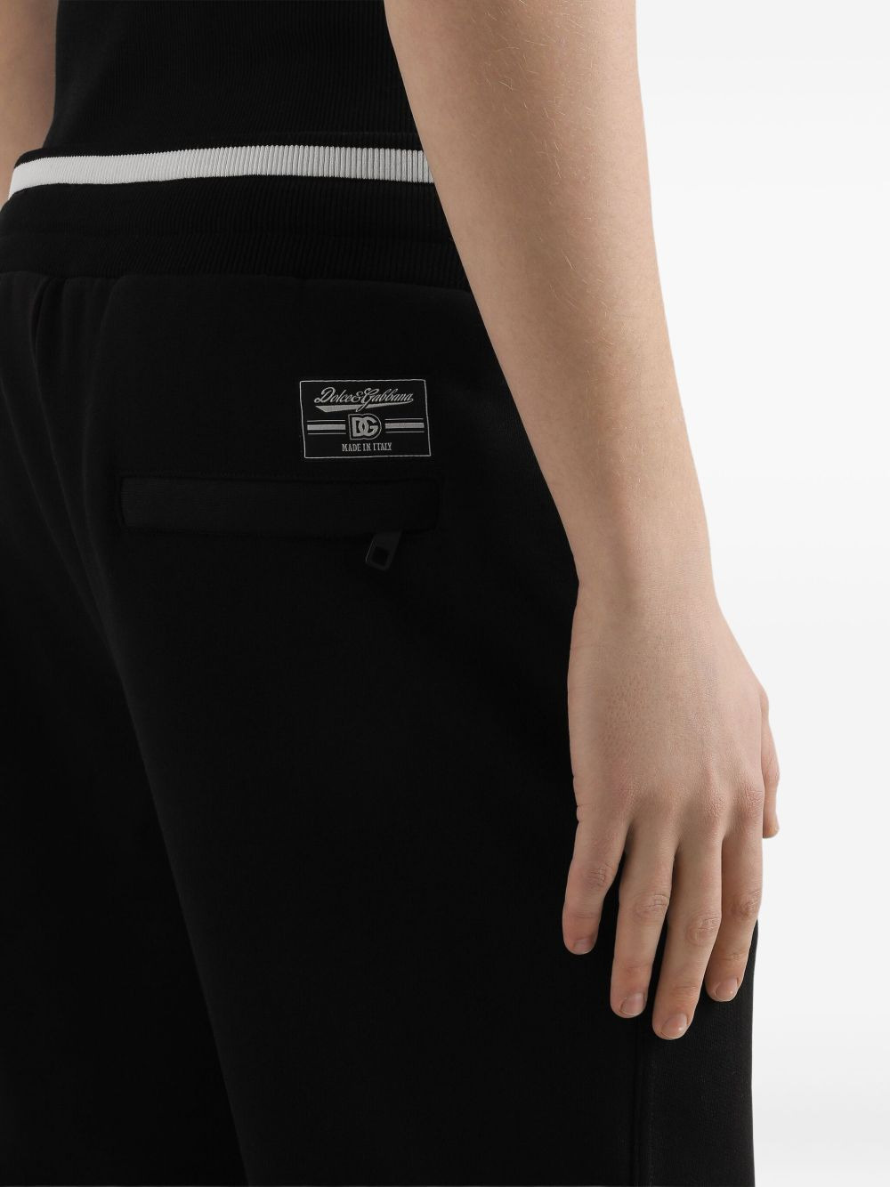 drawstring track pants - 5