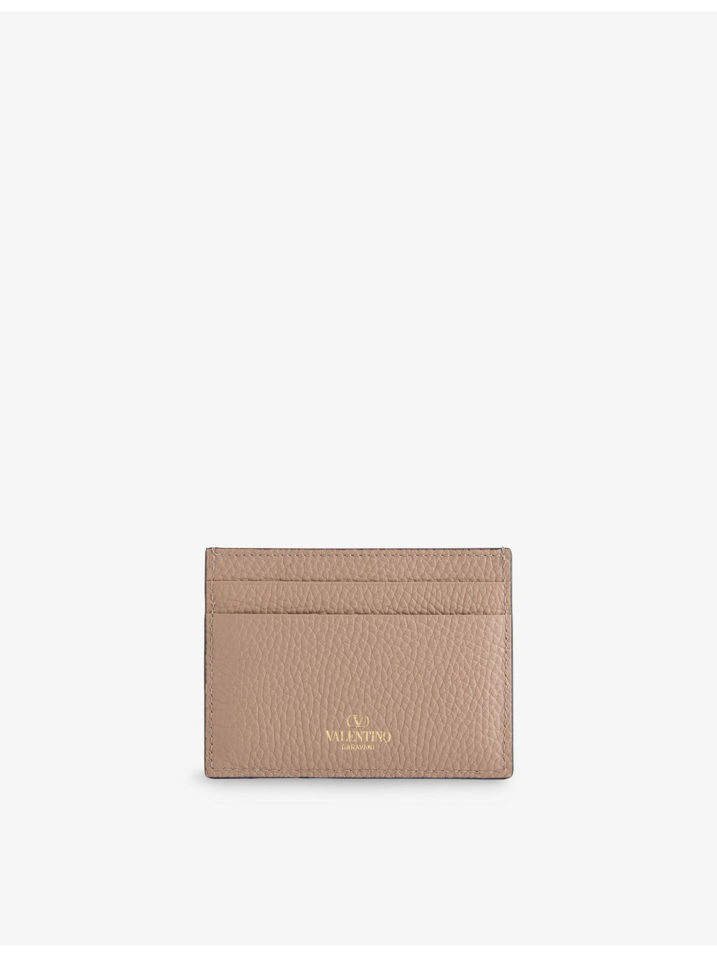 Rockstud Leather Card Holder - 3