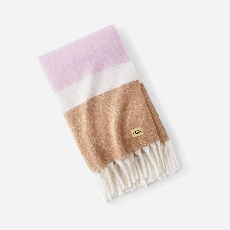 ® Simona Throw 50" x 70" Blankets in Rosetta Stripe 1