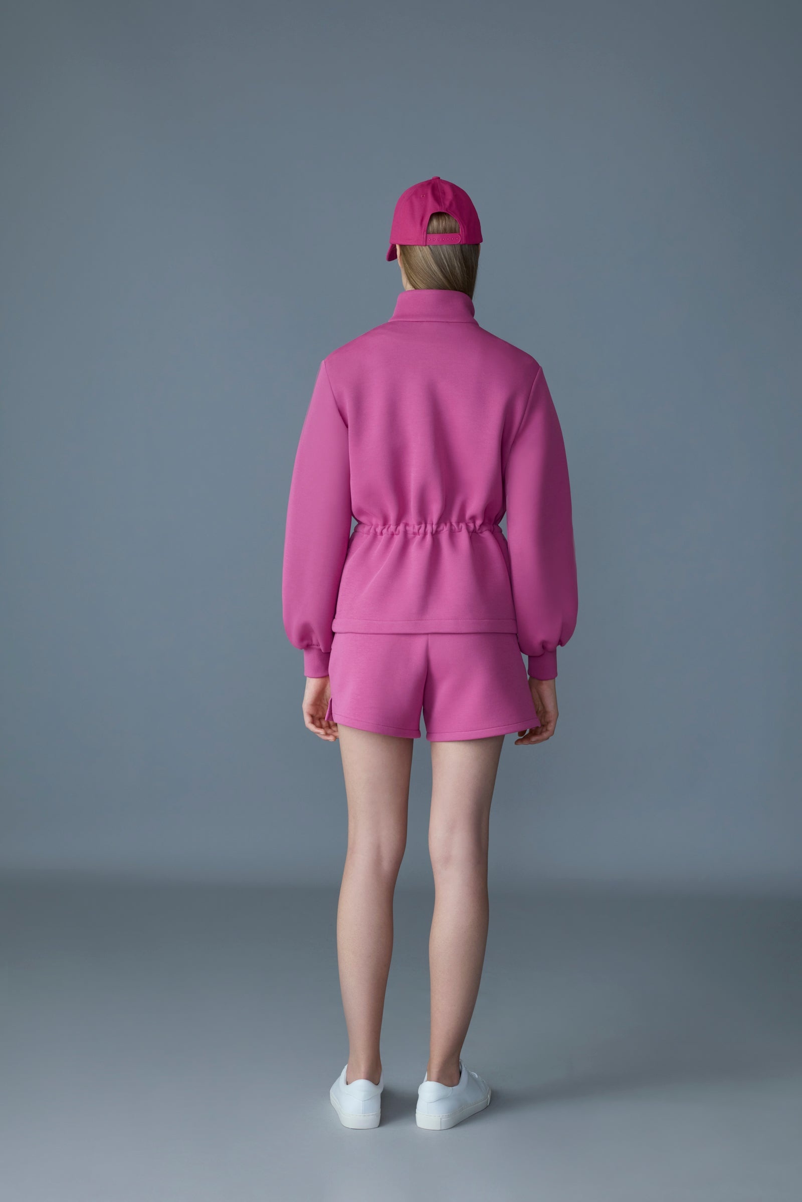FINOLA Lightweight Jacket with Balloon Sleeves - 4