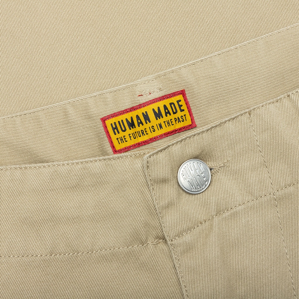 SKATER PANTS - BEIGE - 3