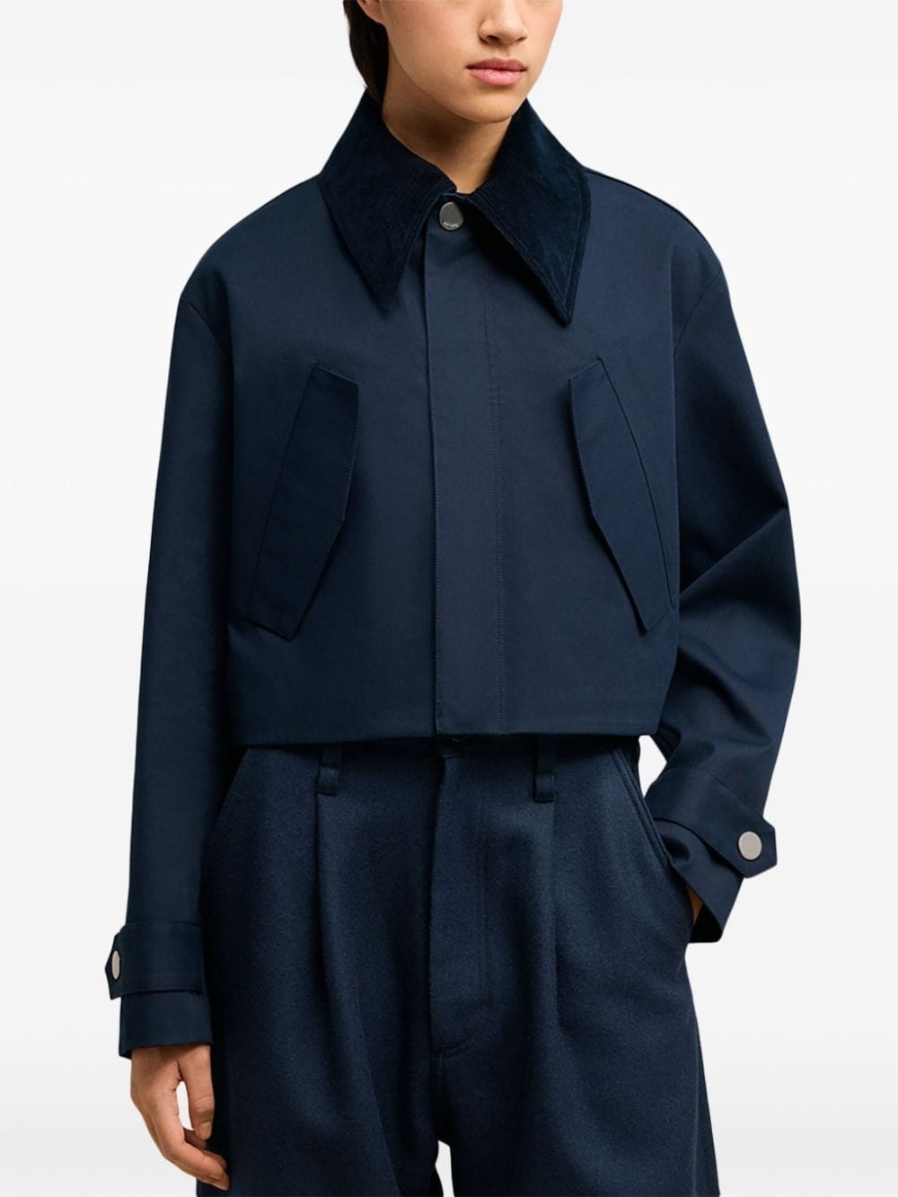 flap pocket jacket - 5