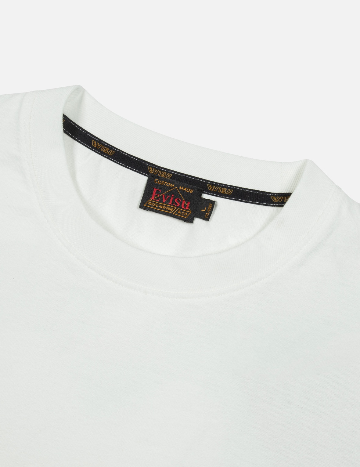 FOAM LINE KAMON AND SEAGULL DAICOCK PRINT LOOSE FIT T-SHIRT - 9
