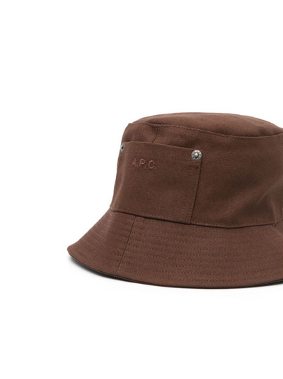 A.P.C. patch bucket hat outlook
