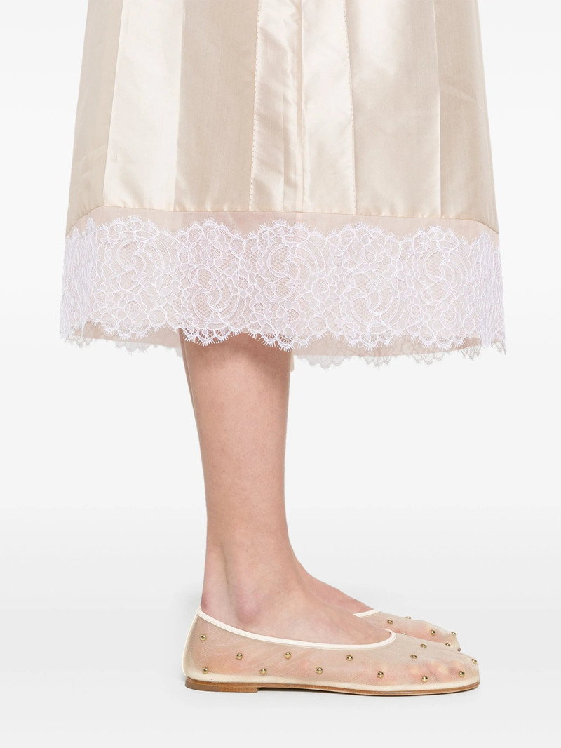 Carven Satin Midi Dress outlook