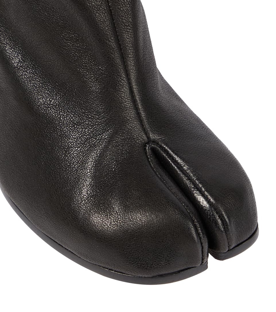 Tabi leather ankle boots - 6