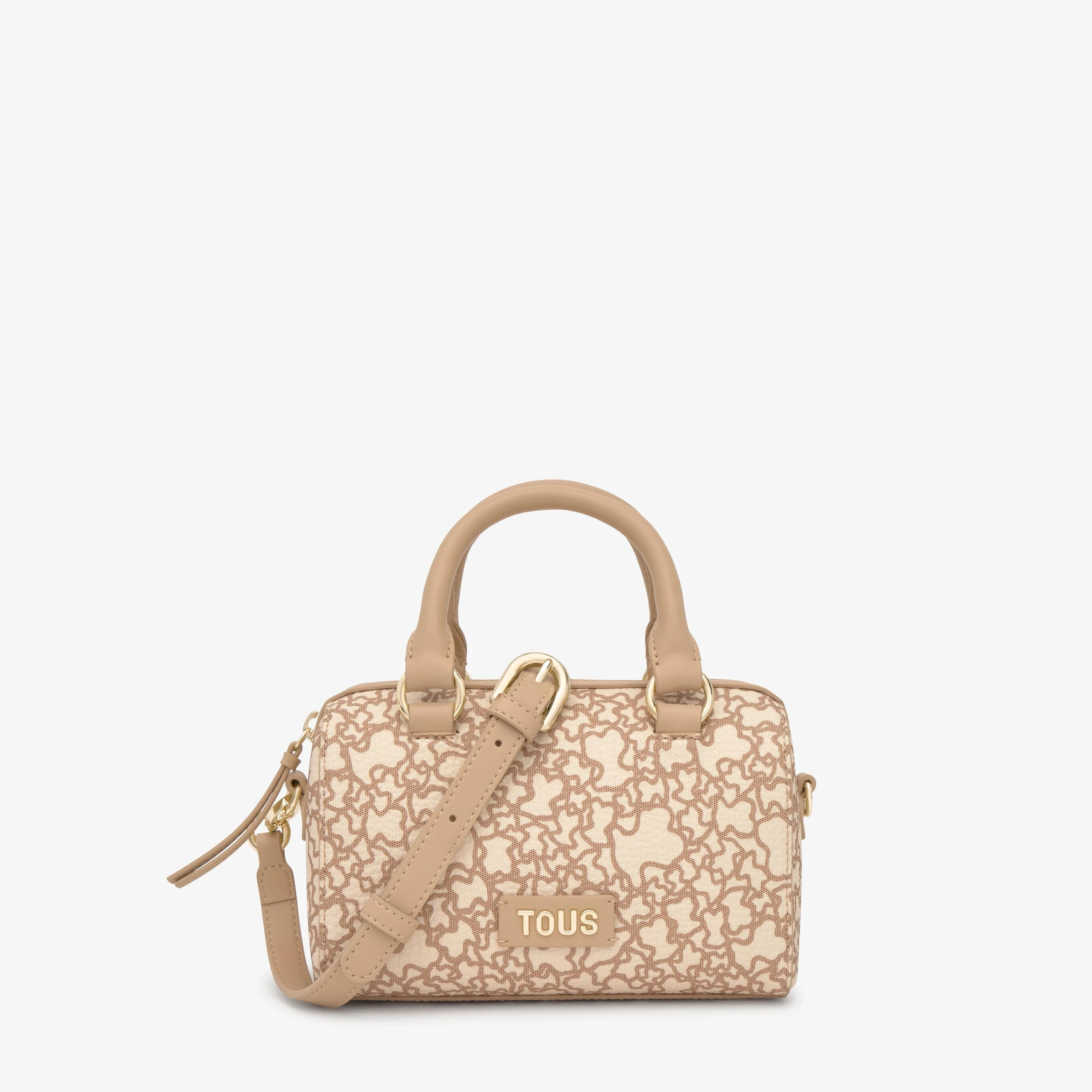Small sand-colored Bowling bag TOUS Kaos Mini New - 1