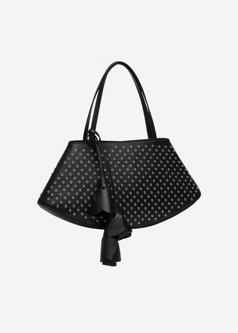 MAGDA BUTRYM Maya bag in black studded leather outlook