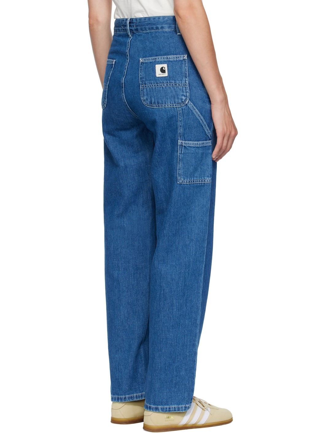 Blue Pierce Straight Jeans - 3