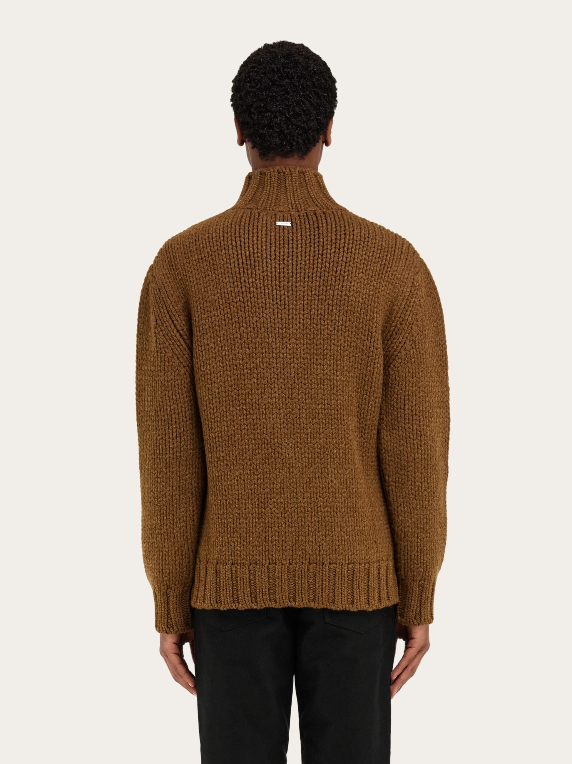 Wool and cashmere cardigan - 4