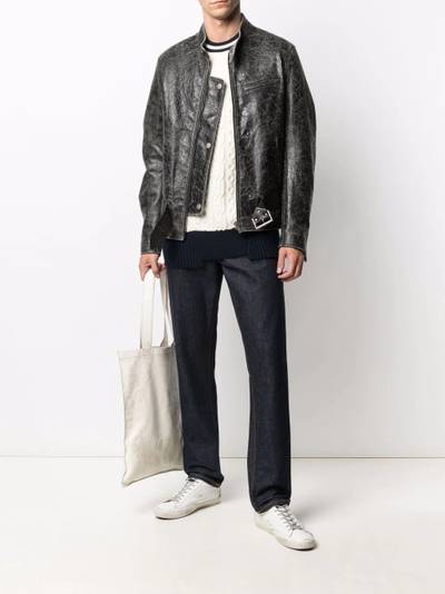 Golden Goose Journey Collection Devon contrasting-trim jumper outlook