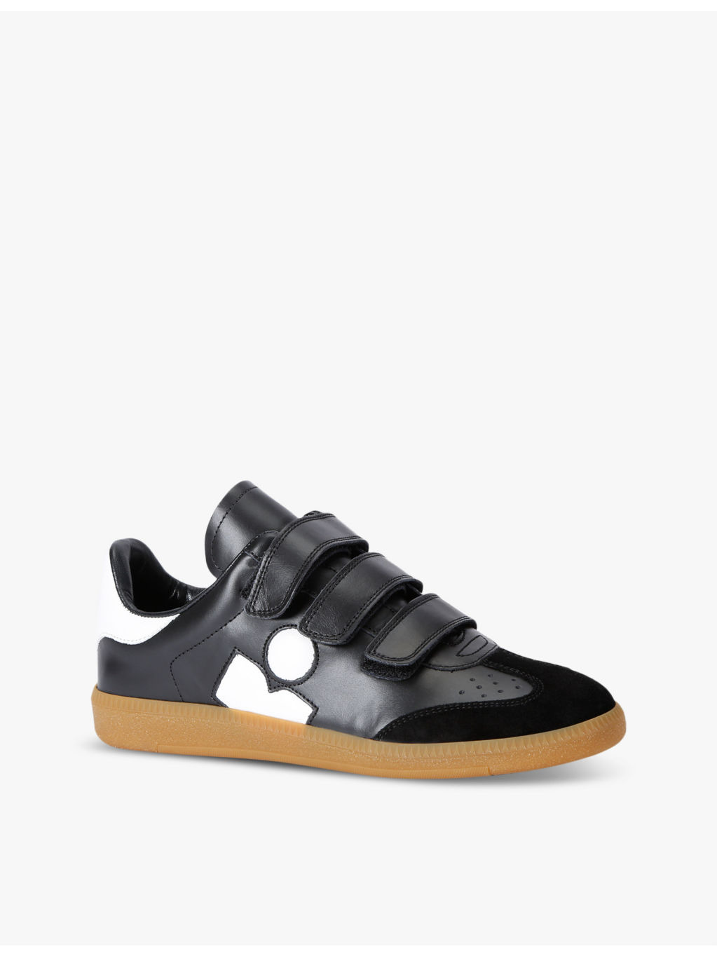 Beth leather low-top trainers - 3