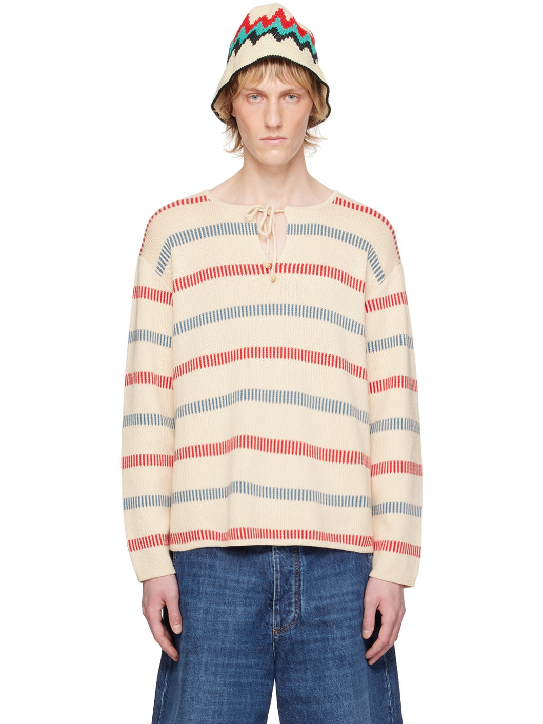 Off-White Bay Stripe Sweater - 1