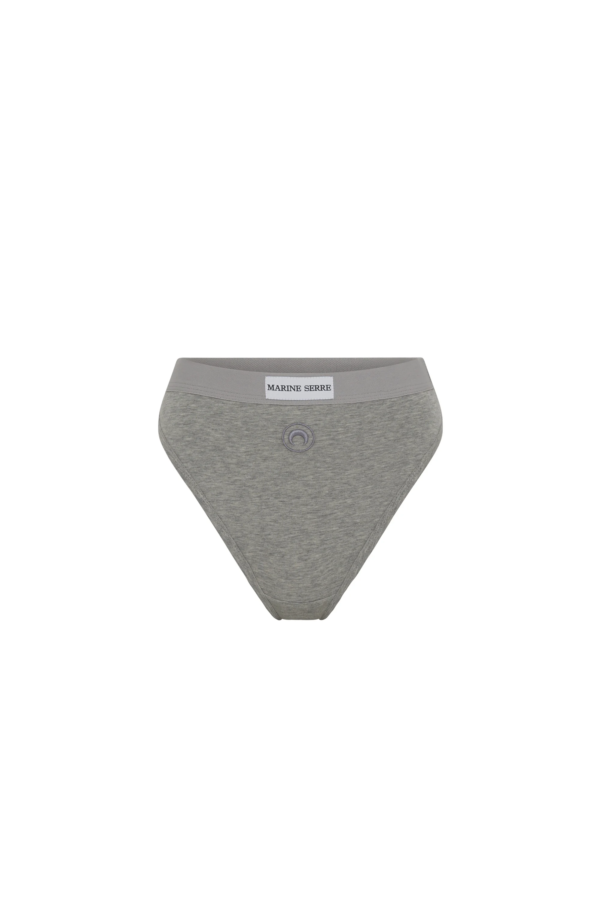 Moon Logo Stretched Jersey High-Waist Brief - 1
