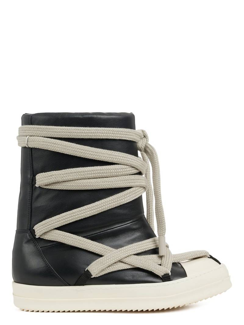lace-up leather boots 1