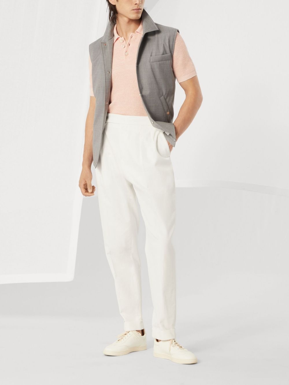 padded gilet - 2