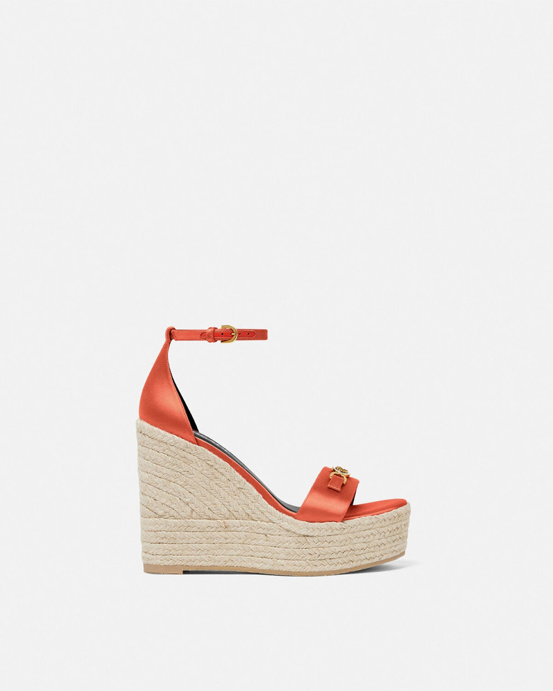 Medusa '95 Satin Wedge Sandals 120 mm - 1