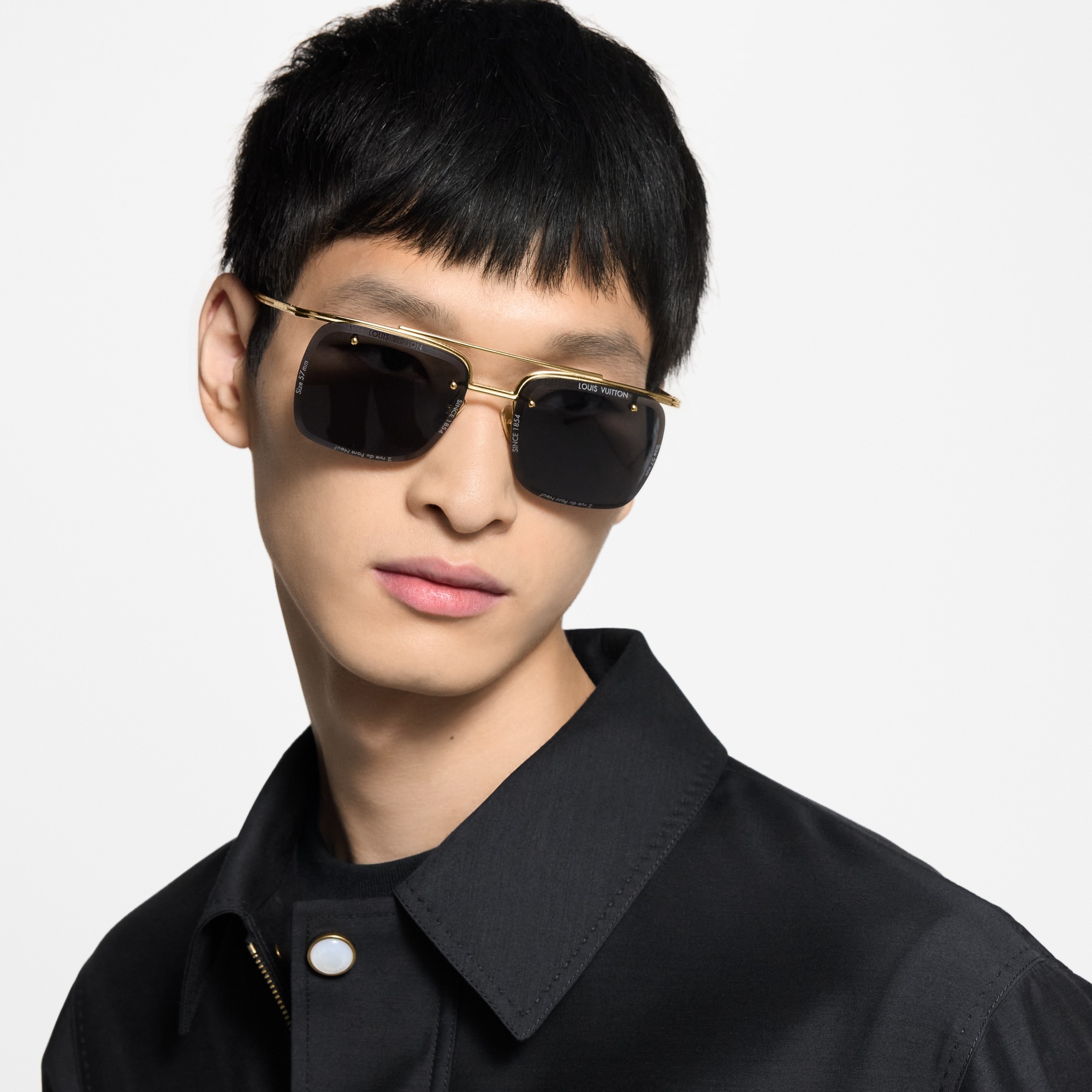 LV Super Vision Light Large Square Sunglasses - 4