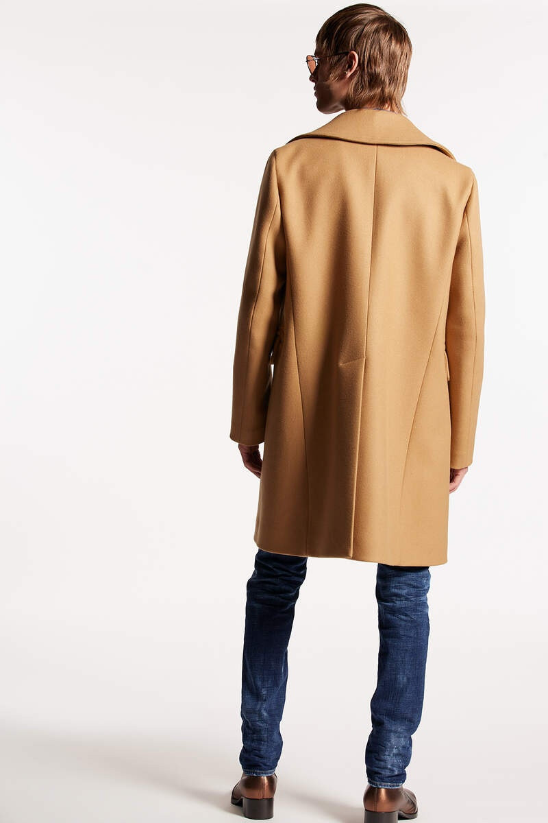 DSQUARED2 DOUBLE-BREASTED PEACOAT outlook