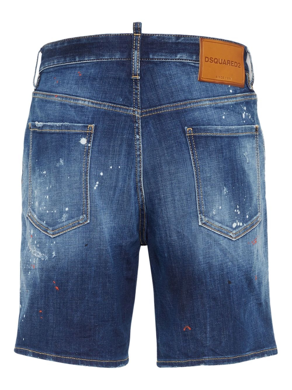 paint-splatter shorts - 2