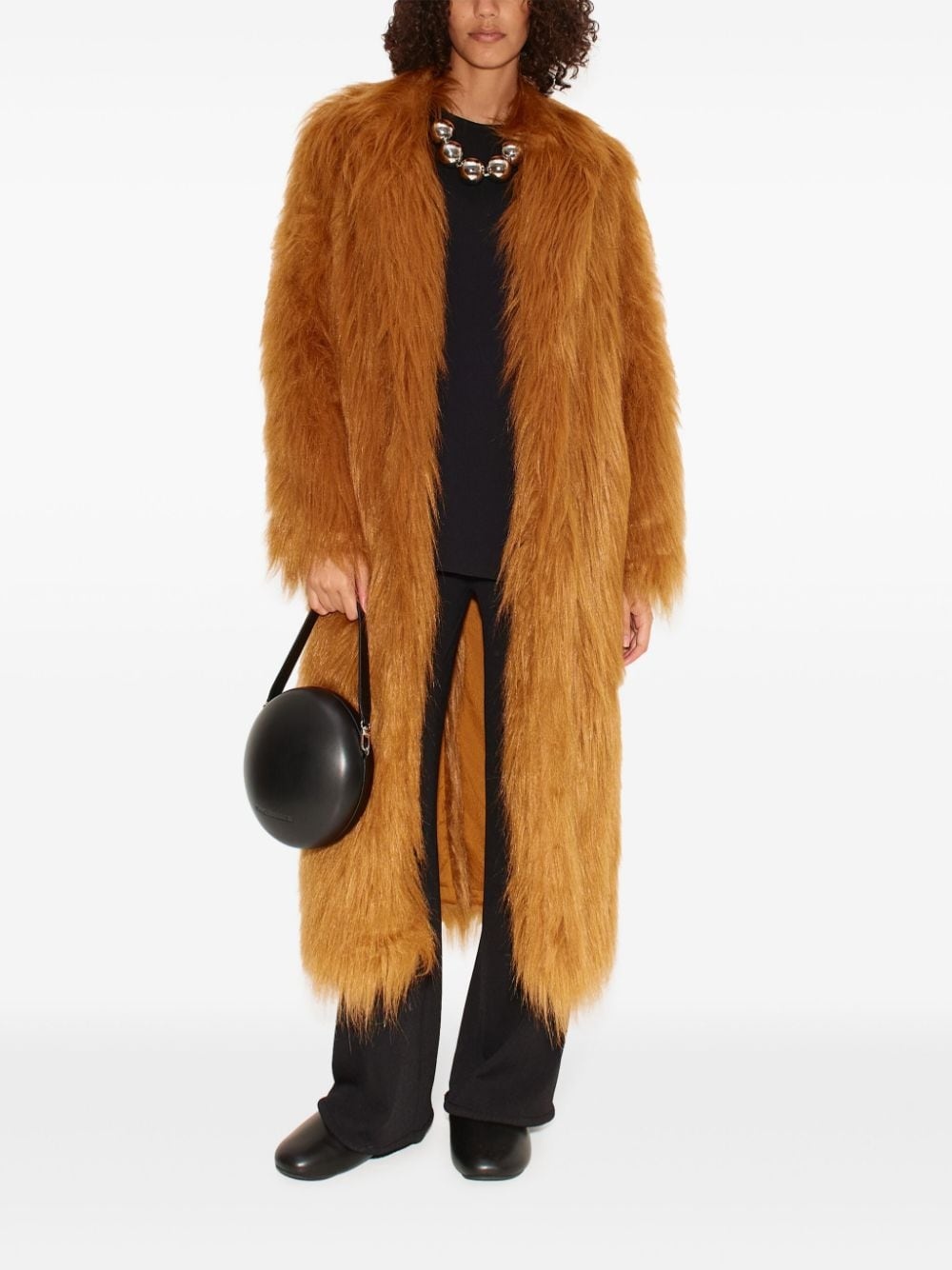 Lett Shaggy faux-fur coat - 2