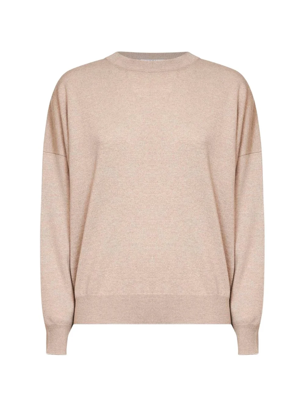 Monili-trimmed cashmere sweater - 1
