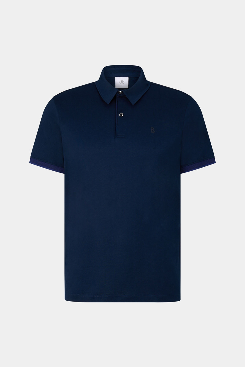 Asmo Polo shirt in Navy blue 1