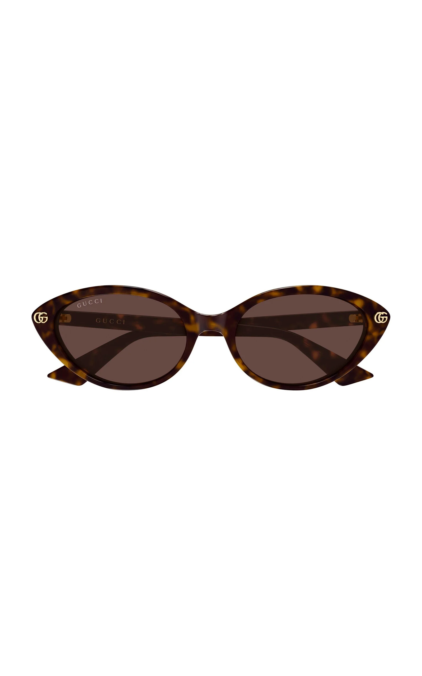Cat-Eye Acetate Sunglasses brown - 1