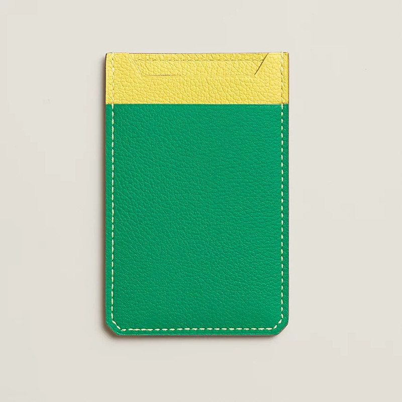 Hermès City 4CC colorblock card holder outlook
