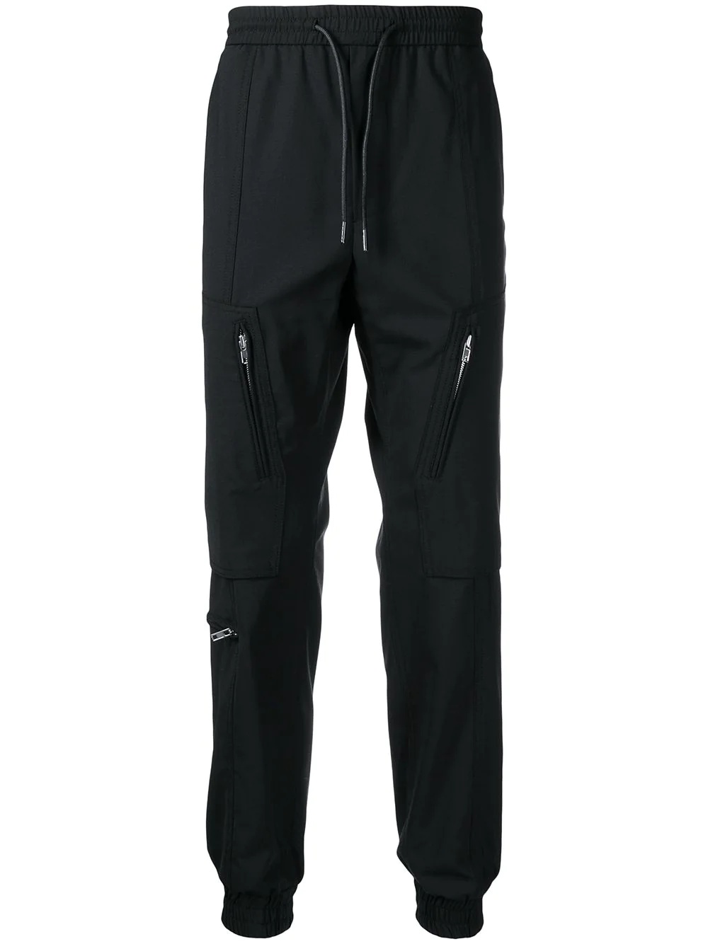 drawstring tracksuit bottoms - 1