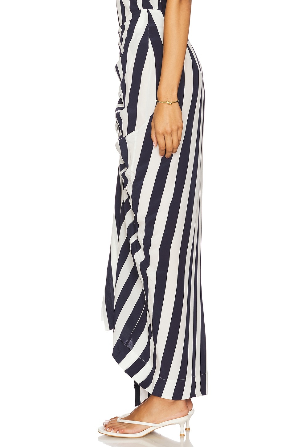Orta Silk Draped Skirt - 4
