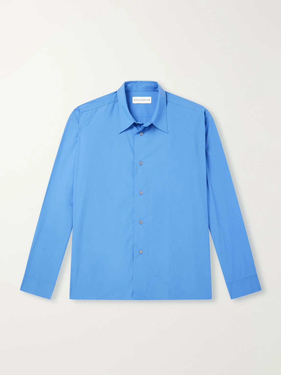 Cotton-Poplin Shirt - 1