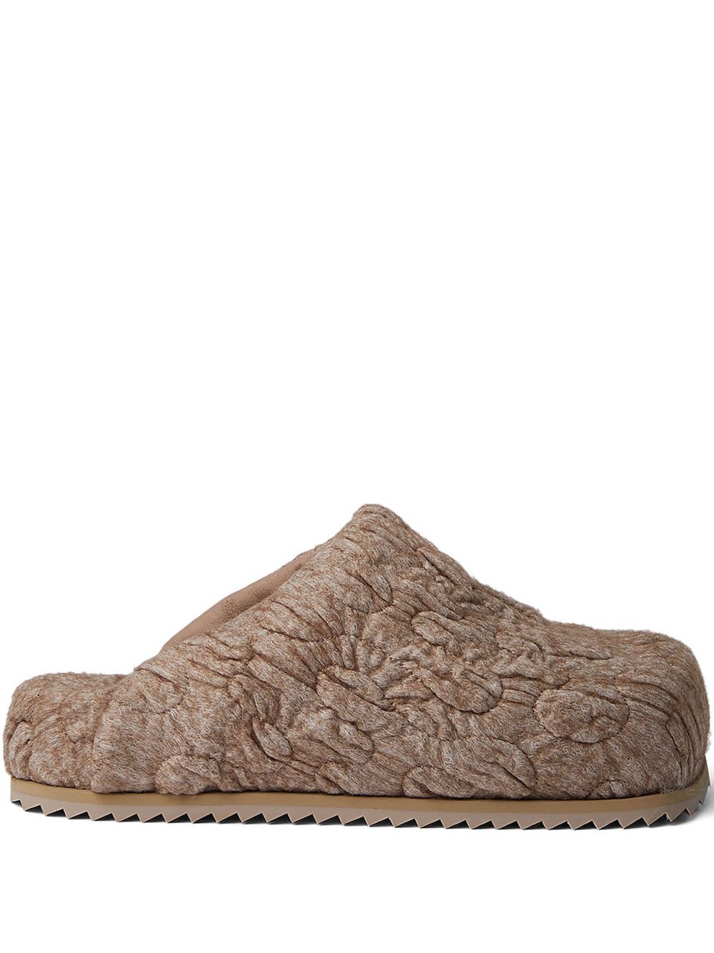 wool-blend mules - 1
