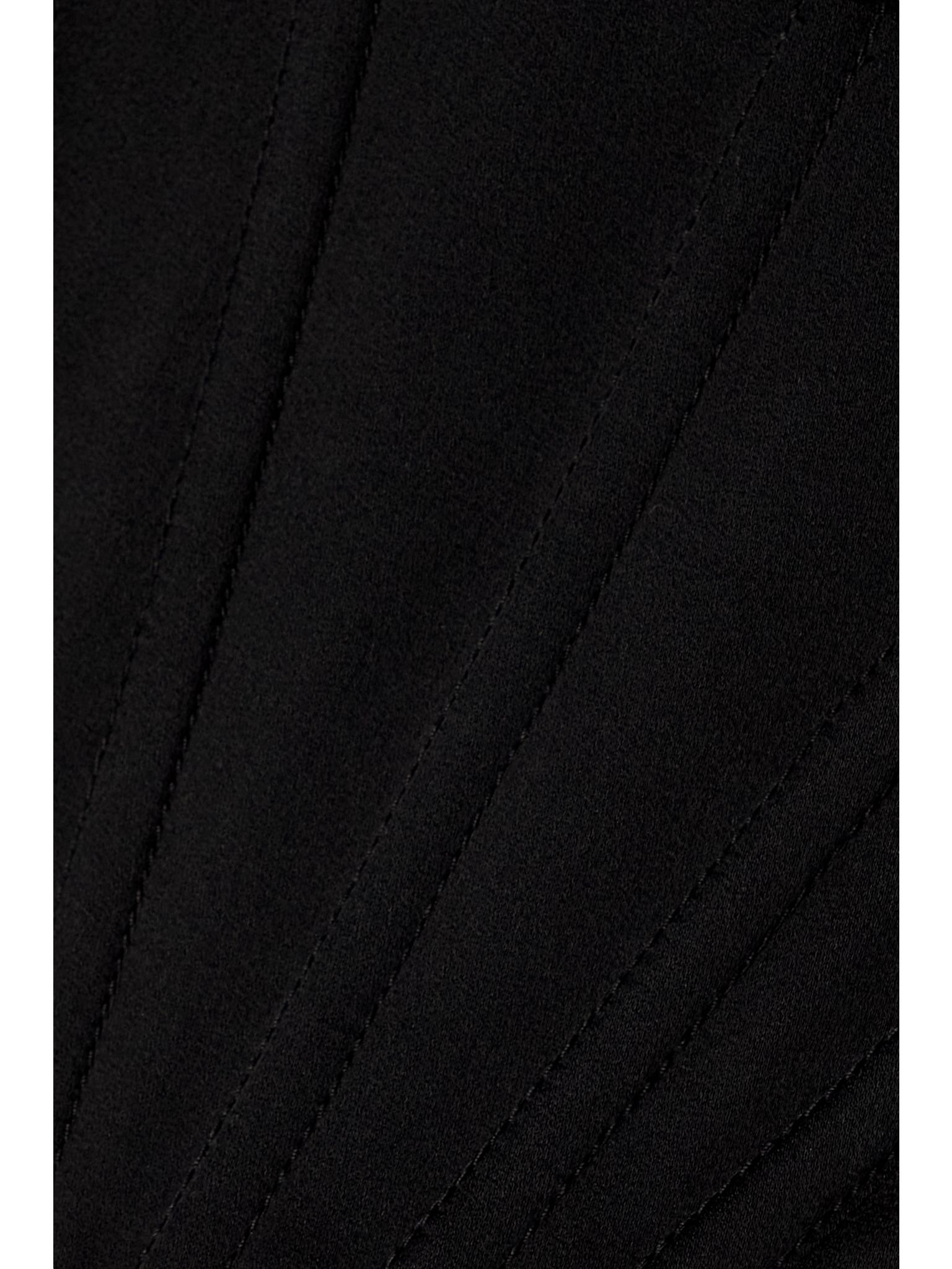 Icons cropped embellished satin bustier top Black - 5